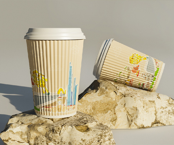 paper coffee cups with lids