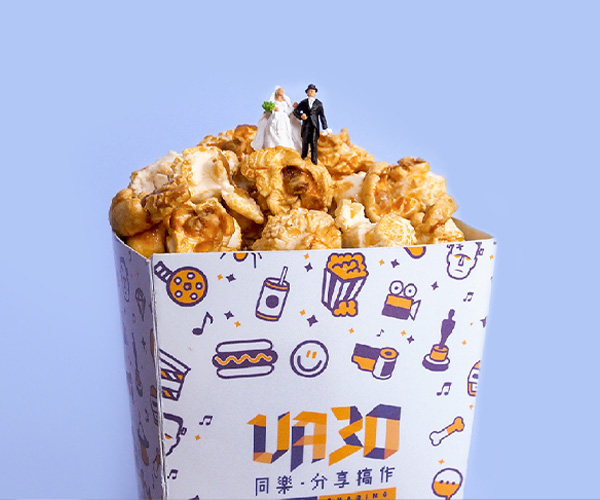 personalized popcorn containers