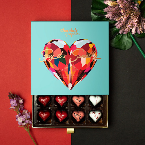 valentines treat box packaging