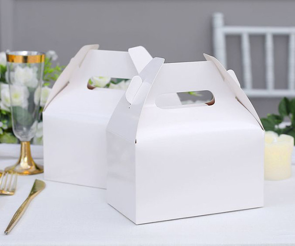 white gable bulk packaging